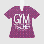 Gym Teacher Verplaatsen Ornament (voorkant)