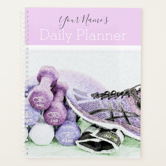 Gym Thema Dagelijkse Planner- HAMbWG Planner (Voorkant)