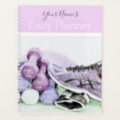 Gym Theme Daily Planner- HAMbWG Planner (Voorkant)