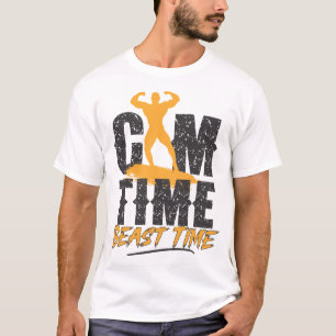 Gym Tijd Beast Tijd T-shirt