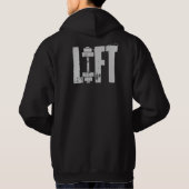 GYM TIL VOOR EN NA DE WORKOUT HOODIE (Achterkant)