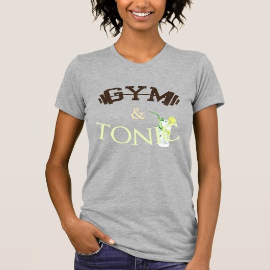 Gym & Tonic T-shirt (Voorkant)
