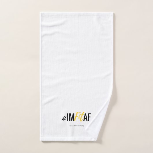 Gym Towel - #IMFitAF Handdoek (Handdoek)