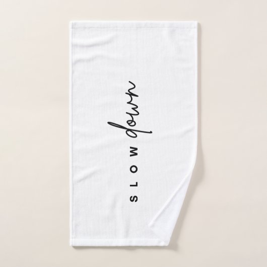 Gym Towel - Langzaam het naar beneden Handdoek (Handdoek)