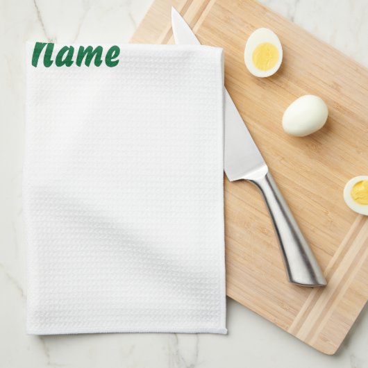 Gym Towel met Jouw naam Theedoek (Quarter Fold)