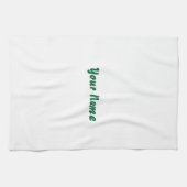 Gym Towel met Jouw naam Theedoek (Horizontaal)