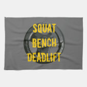 Gym Towel Squat Bench Deadlift Theedoek (Horizontaal)