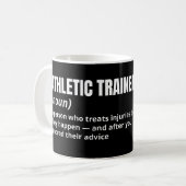 Gym Trainer Definition Mok – Athletic Trainer Gift (Voorkant links)