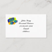 Gym Training visitekaartje (Achterkant)