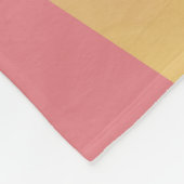 Gym Twist Ombre Gymnastics Silhouette Personalized Fleece Deken (Hoek)