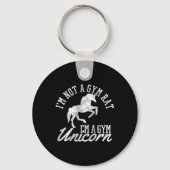 Gym Unicorn - Funny Fitness Sport Bodybuilding Gi Sleutelhanger (Voorkant)