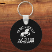 Gym Unicorn - Funny Fitness Sport Bodybuilding Gi Sleutelhanger (Voorkant)