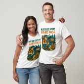 Gym van de natuur? HARD PASS – Grappig Anti-Hiking T-shirt (Unisex)