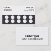 Gym Visitekaartje 10-klasse-passerenkaart Klantenkaartje (Voorkant / Achterkant)