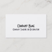 Gym Visitekaartje 10-klasse-passerenkaart Klantenkaartje (Achterkant)