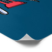 Gym voor het weekend poster (Hoek)