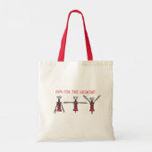Gym voor het weekend tote bag (Achterkant)
