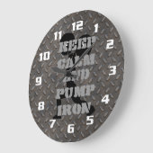 GYM voor kalk en pomp houden en UITWERKEN Grote Klok (Hoek)