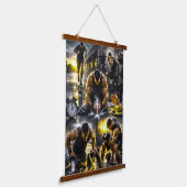 gym wandtapijt hangend wandkleed (Gebogen)