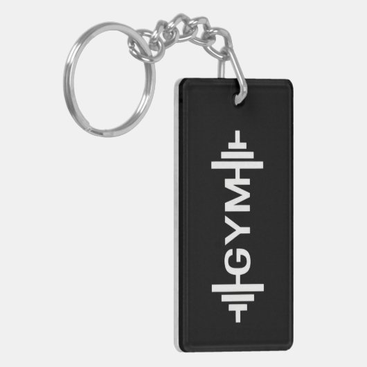 Gym Word Sleutelhanger (Voorkant Links)