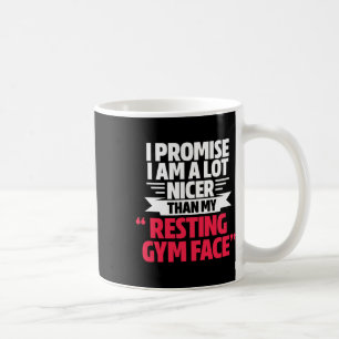 Gym Workout Bodybuilding Grappig Mijn Rust Gym Gez Koffiemok