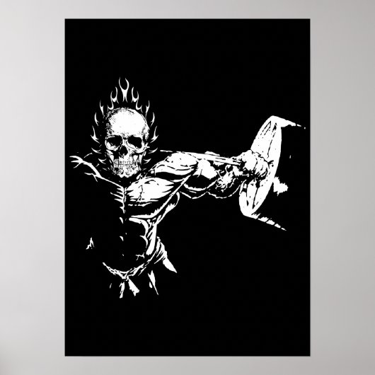 Gym Workout Bodybuilding - Opheffen Motivatie Poster (Voorkant)