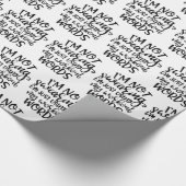 Gym Workout Design I's not Swearing Cadeaupapier (Hoek)