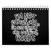 Gym Workout Design I's not Swearing Kalender (Hoes)
