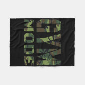 Gym Workout Fitness Bodybuilding Camouflage Weighl Fleece Deken (Voorkant (Horizontaal))