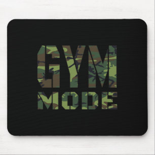 Gym Workout Fitness Bodybuilding Camouflage Weighl Muismat