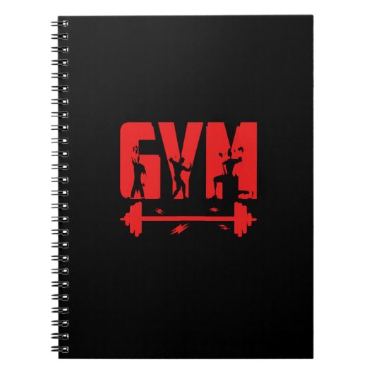 Gym Workout Fitness Notitieboek (Voorkant)