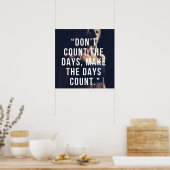 Gym Workout Motivatie Poster (Keuken)