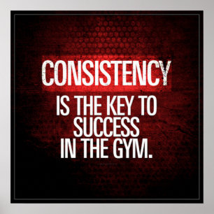 Gym Workout Motivatie Poster