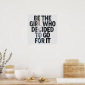 Gym Workout Motivatie Poster (Keuken)