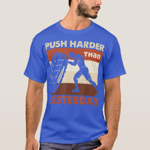 Gym Workout - Powerlifting - Harder duwen dan T-shirt