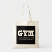 Gym Workout Pump Hoesje Fitness Canvas tas (Voorkant)