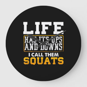Gym Workout Weight Squat Mannen Vrouwen Grote Klok
