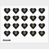 Gym Workout Weight Squat Mannen Vrouwen Hart Sticker (Vel)