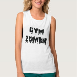 Gym Zombie Spiertank T-shirt