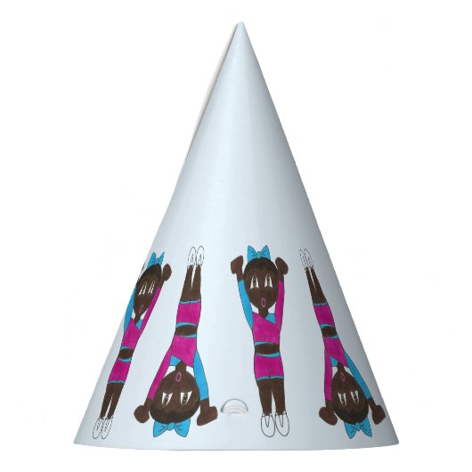 Gymastics Acrobat Tumbling Handstand Gymnast Feesthoedjes (Links)