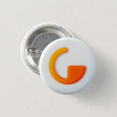 Gymber Club Badge Ronde Button 3,2 Cm (Voorkant /achterkant)