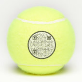 Gymber Tennis Ball (met QR-code) Tennisballen (Achterkant)