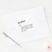 GYMBOT RONDE STICKER (Envelop)