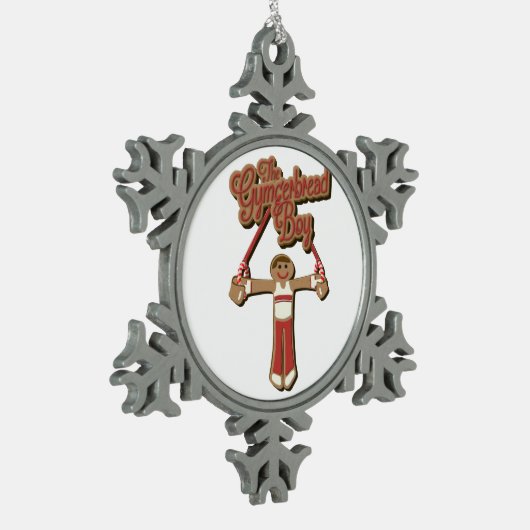 Gymgerbrood Boy Ornament (Links)