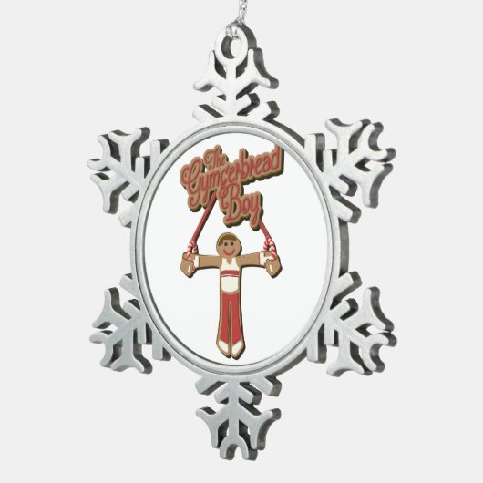 Gymgerbrood Boy Ornament (Rechts)