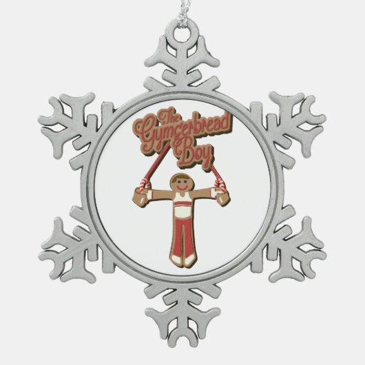 Gymgerbrood Boy Ornament (Voorkant)