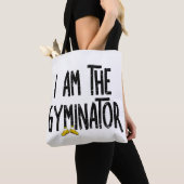 Gyminator Rough Text Tote Bag (Dichtbij)