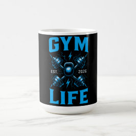 Gymleven Opgericht 2026 – Nieuw Hoofdstuk Fitness Koffiemok