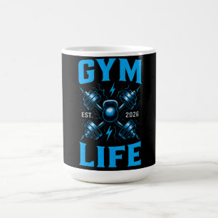 Gymleven Opgericht 2026 – Nieuw Hoofdstuk Fitness Koffiemok