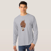 Gymliefhebber T-shirt (Voorkant volledig)